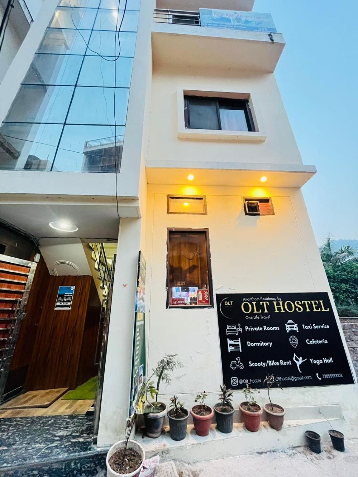 Olt Hostel Ришикеш Экстерьер фото